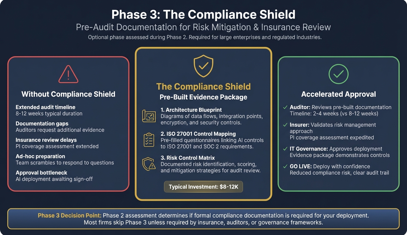 Phase 3 Compliance Process Infographic